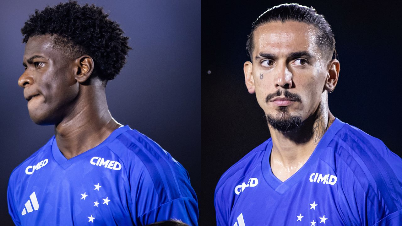 Jonathan Jesus e Chico da Costa no duelo contra o Betim