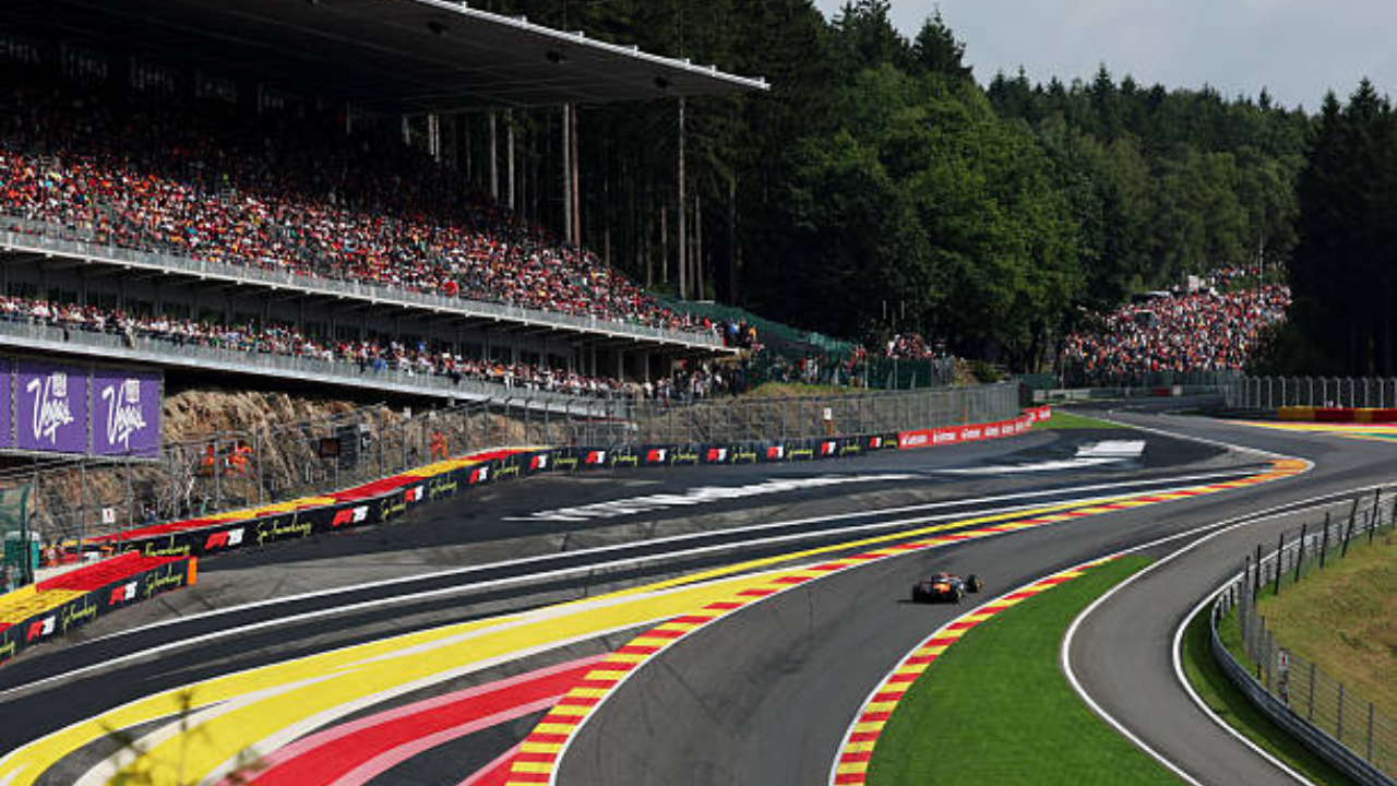 Foto do circuito do GP da Bélgica
