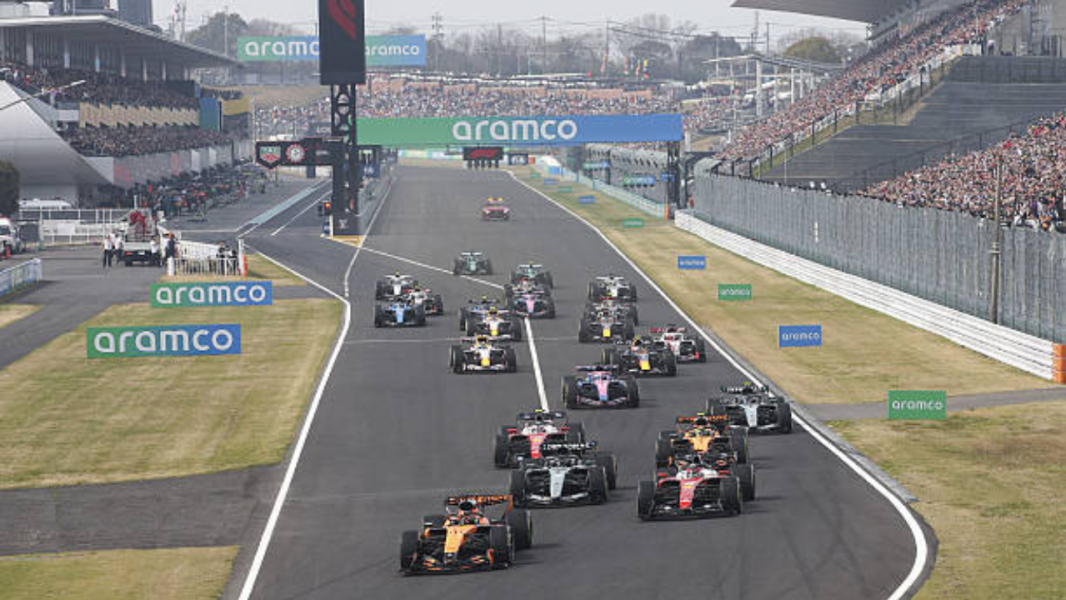 Foto da classificação da F1