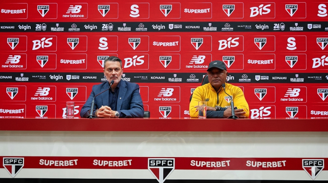 Foto - SPFC Play/Rui Costa e Roger Machado