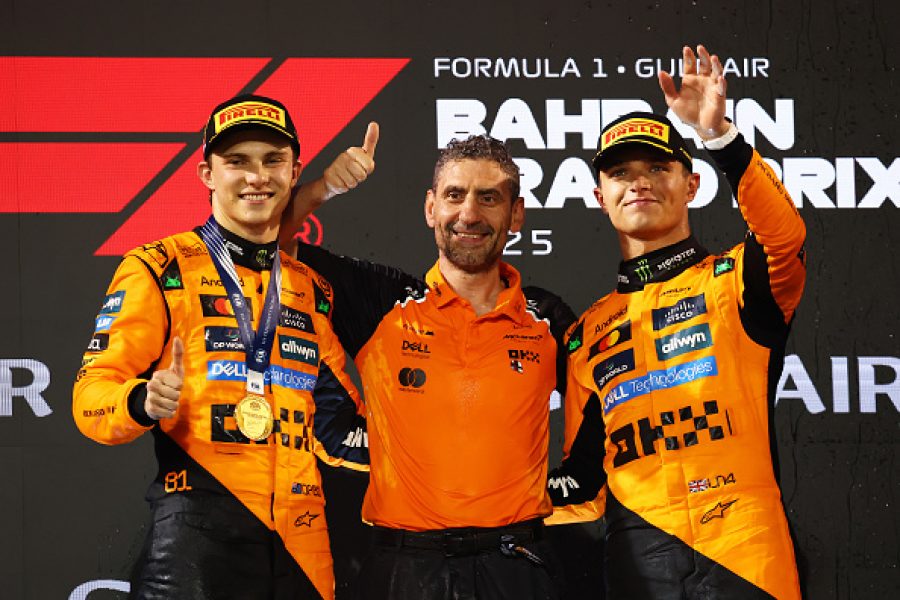 Andrea Stella chefe da equpe da McLaren Foto: Reprodução/ Clive Rose/Getty Images Embed